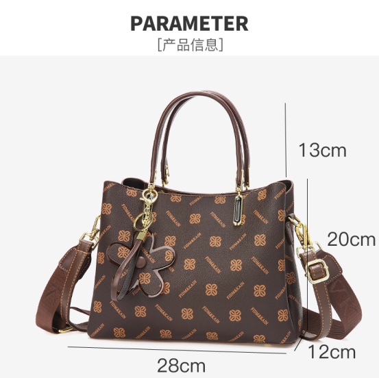 Best selling Trendy Crossbody Stylish Fanshinuo leather shoulder & hand bag